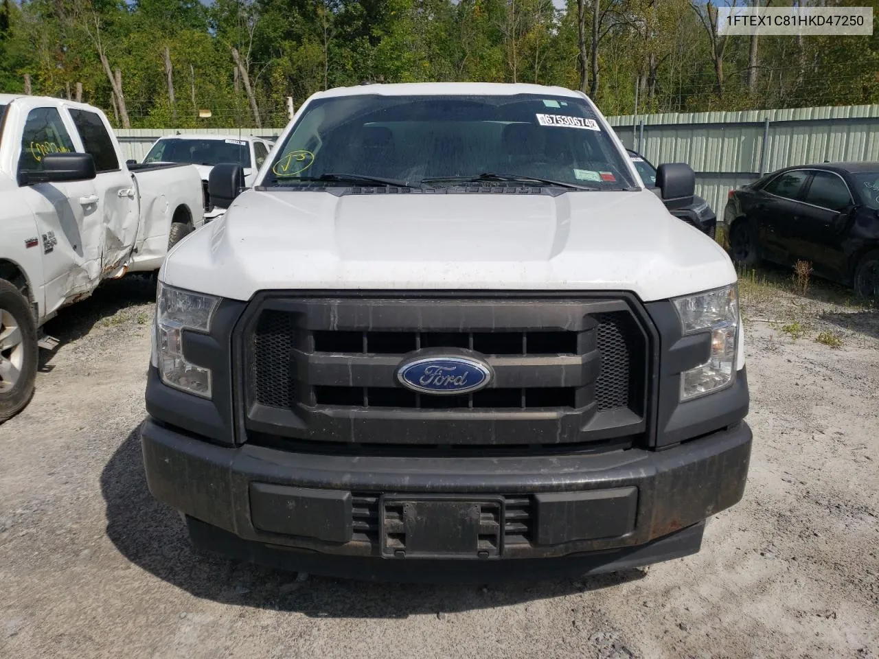 2017 Ford F150 Super Cab VIN: 1FTEX1C81HKD47250 Lot: 67530674