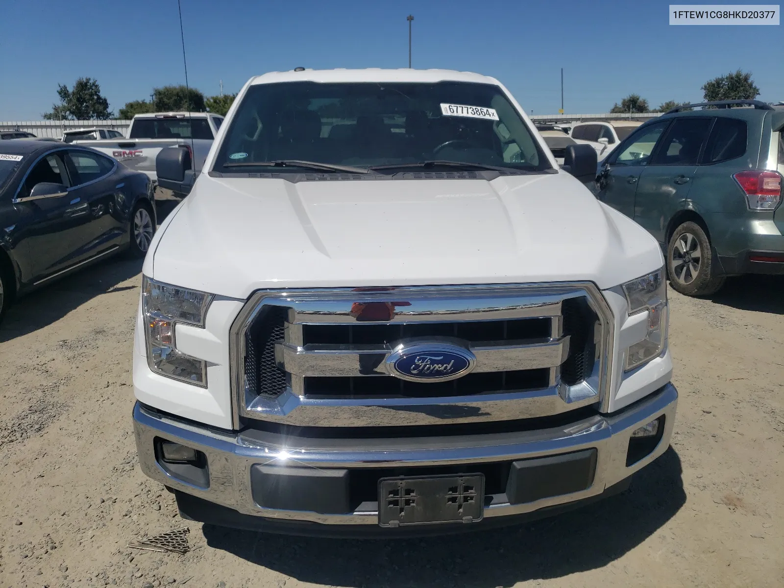 1FTEW1CG8HKD20377 2017 Ford F150 Supercrew