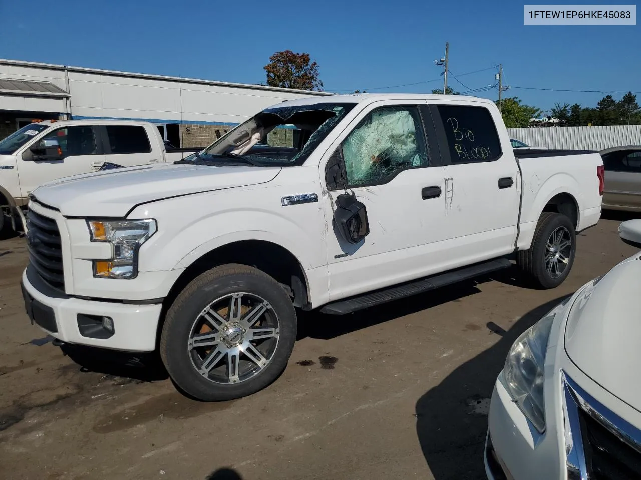 2017 Ford F150 Supercrew VIN: 1FTEW1EP6HKE45083 Lot: 68181224