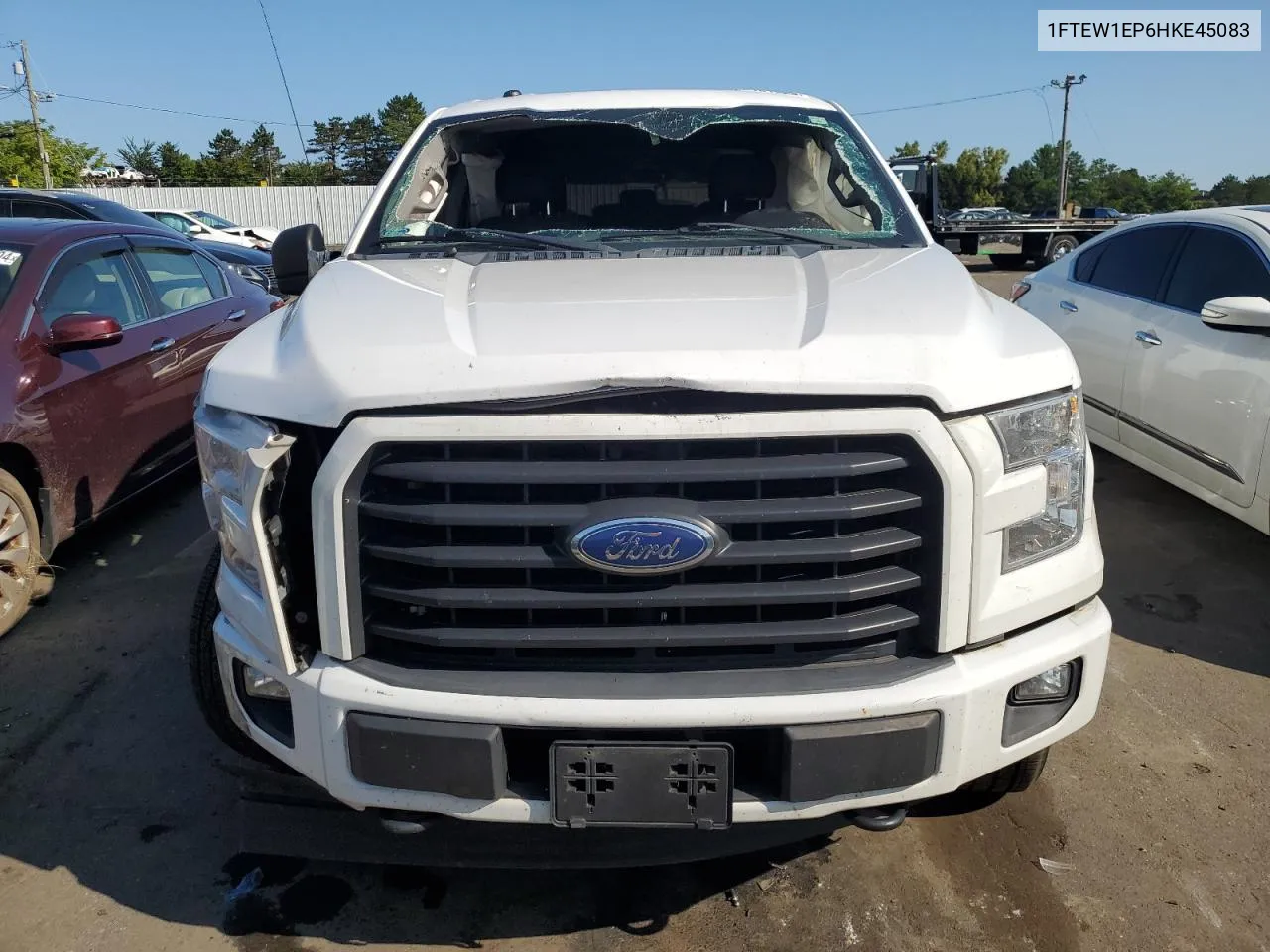 2017 Ford F150 Supercrew VIN: 1FTEW1EP6HKE45083 Lot: 68181224