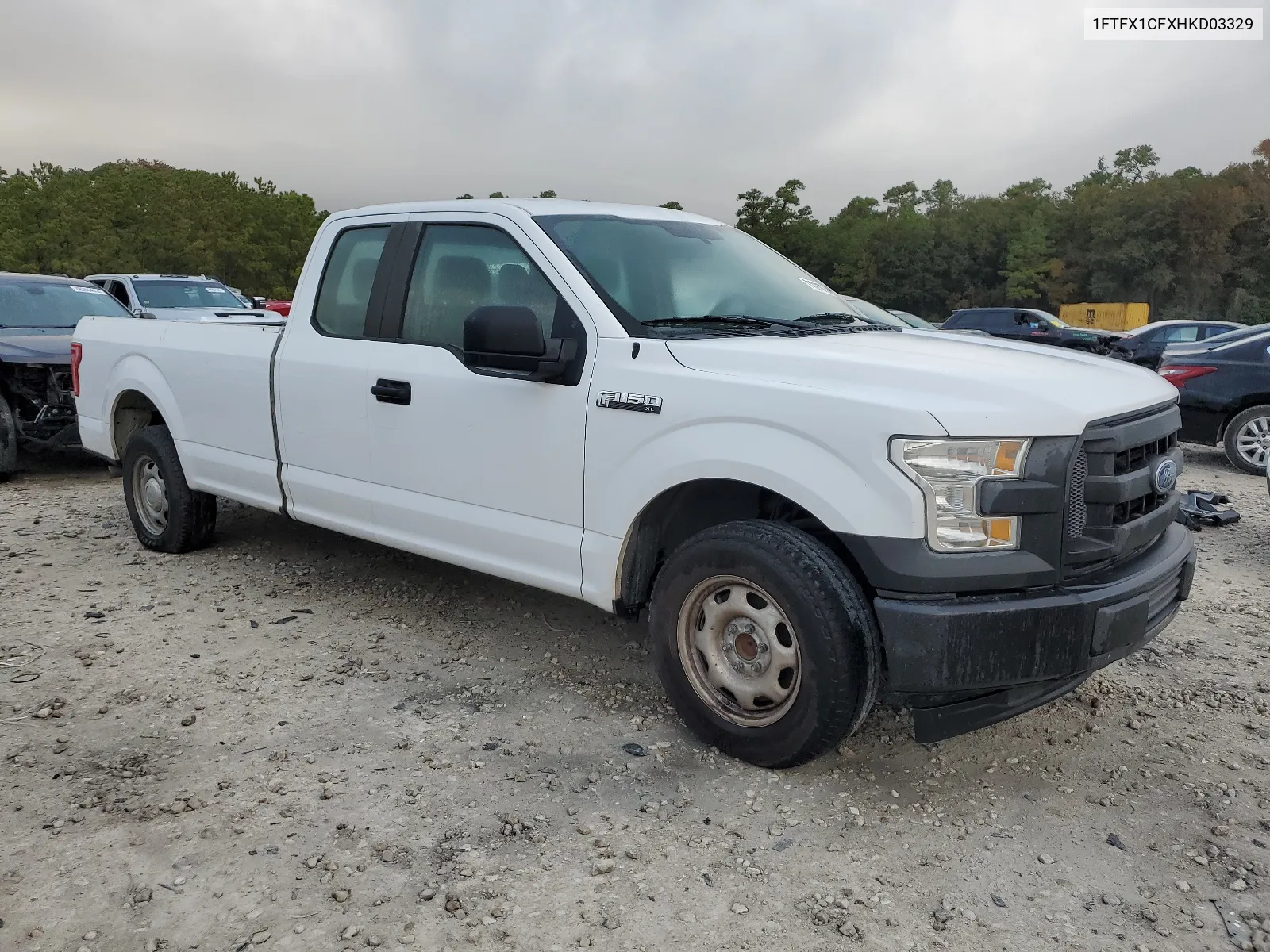 2017 Ford F150 Super Cab VIN: 1FTFX1CFXHKD03329 Lot: 68268454