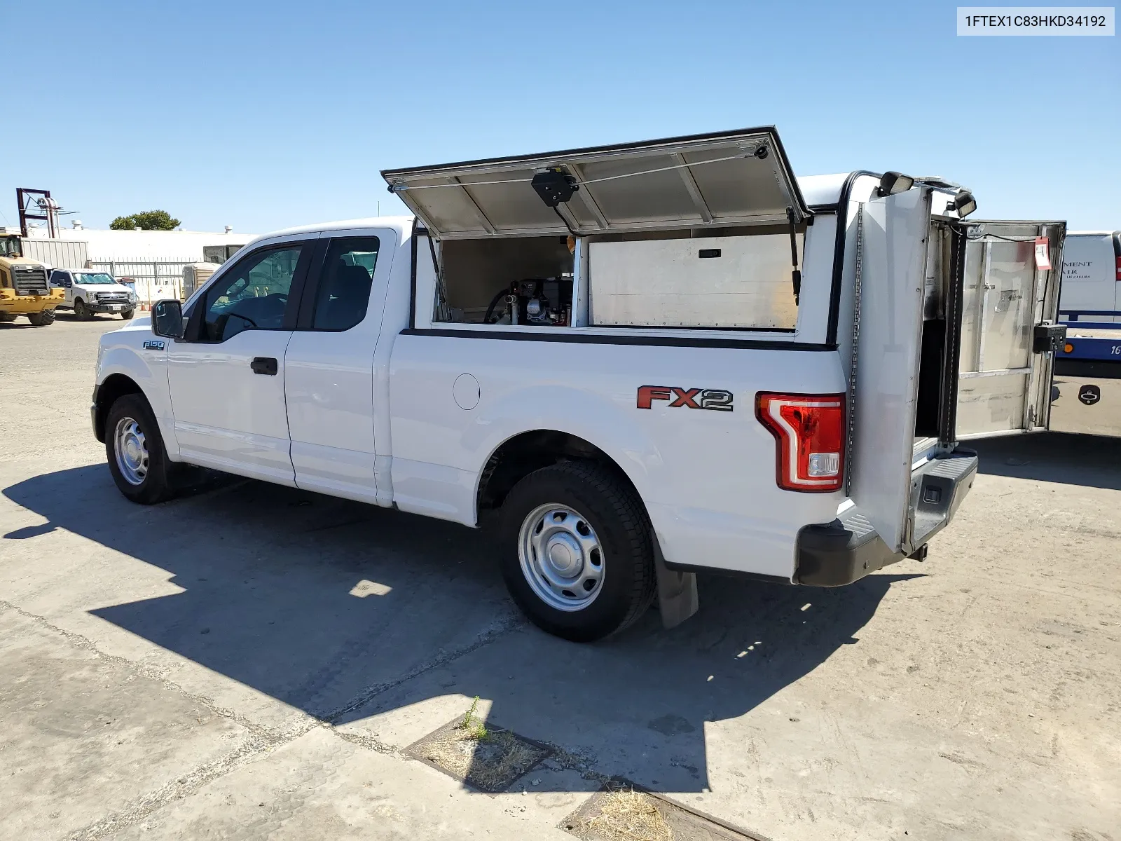 2017 Ford F150 Super Cab VIN: 1FTEX1C83HKD34192 Lot: 68306824