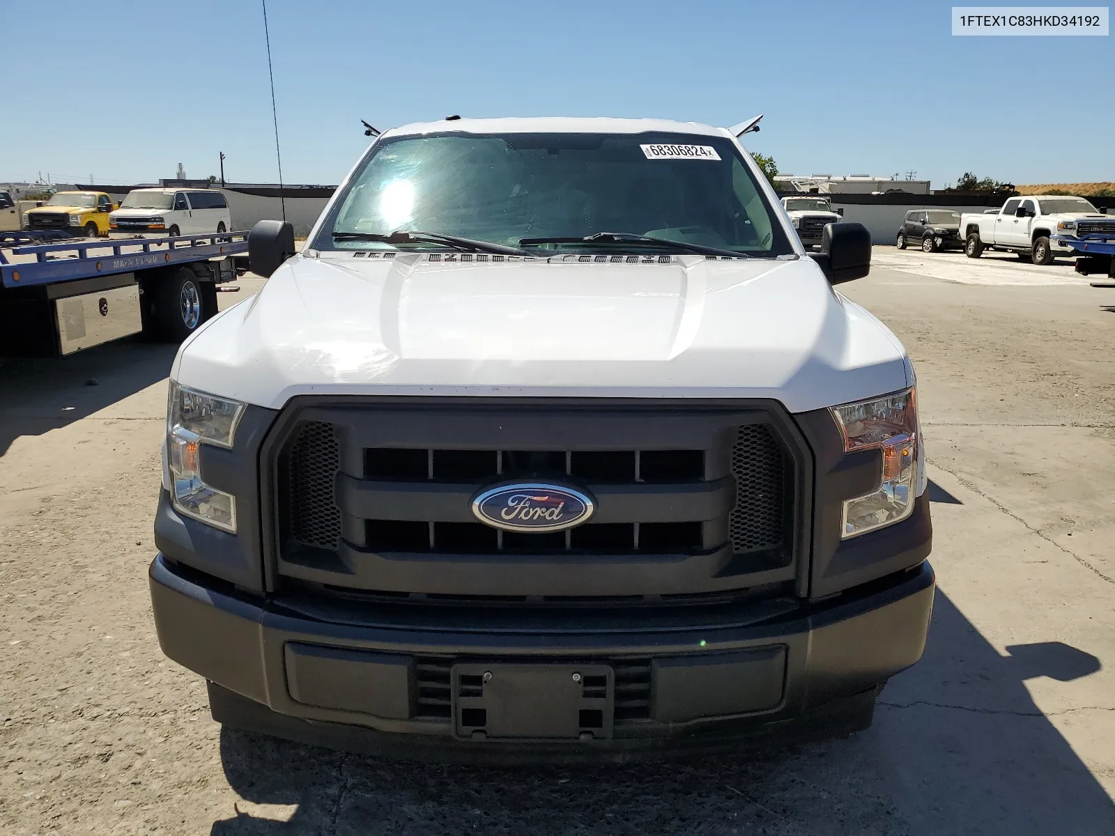 1FTEX1C83HKD34192 2017 Ford F150 Super Cab