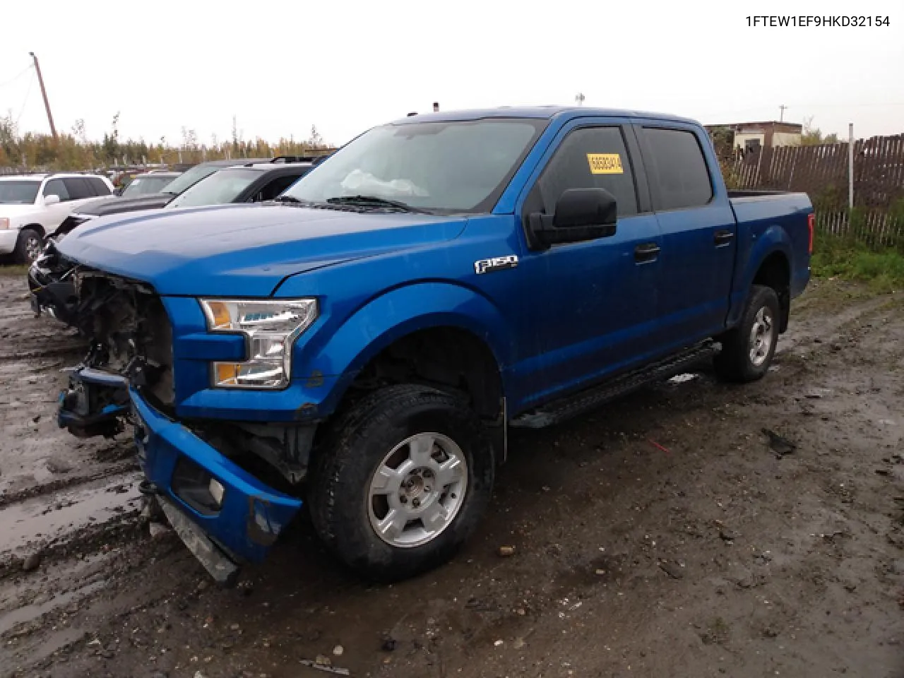 2017 Ford F150 Supercrew VIN: 1FTEW1EF9HKD32154 Lot: 68583414