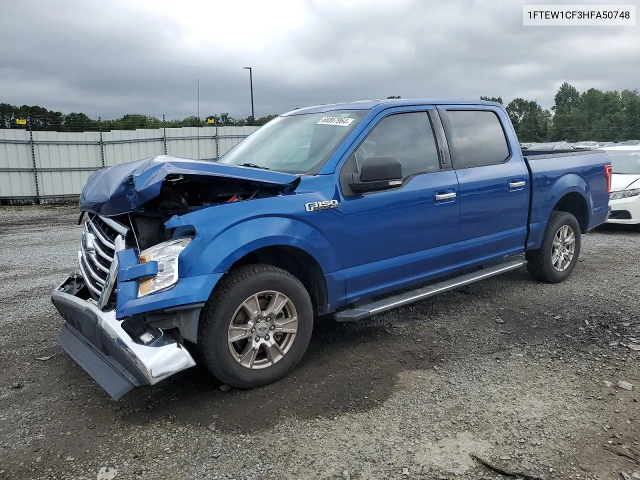 1FTEW1CF3HFA50748 2017 Ford F150 Supercrew