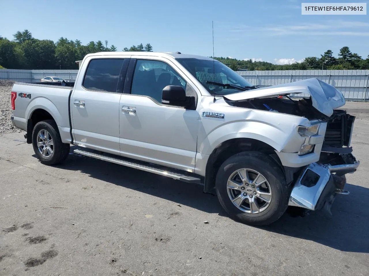 2017 Ford F150 Supercrew VIN: 1FTEW1EF6HFA79612 Lot: 69066004