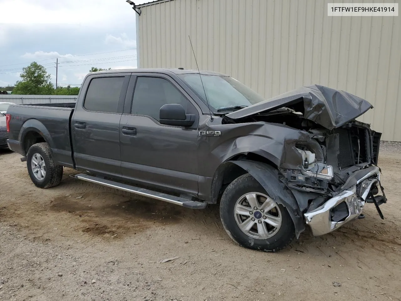 2017 Ford F150 Supercrew VIN: 1FTFW1EF9HKE41914 Lot: 69216364