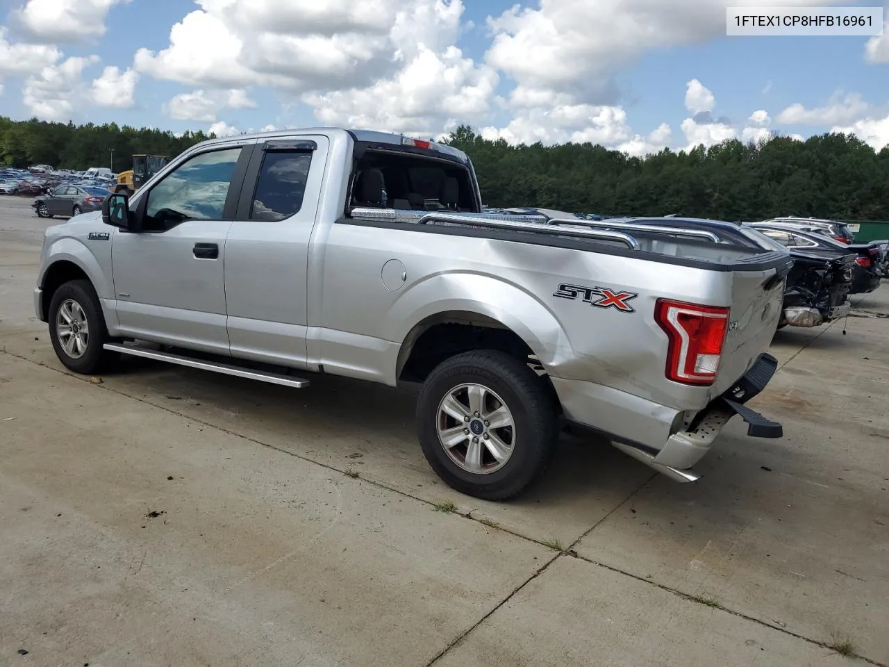 2017 Ford F150 Super Cab VIN: 1FTEX1CP8HFB16961 Lot: 69364624