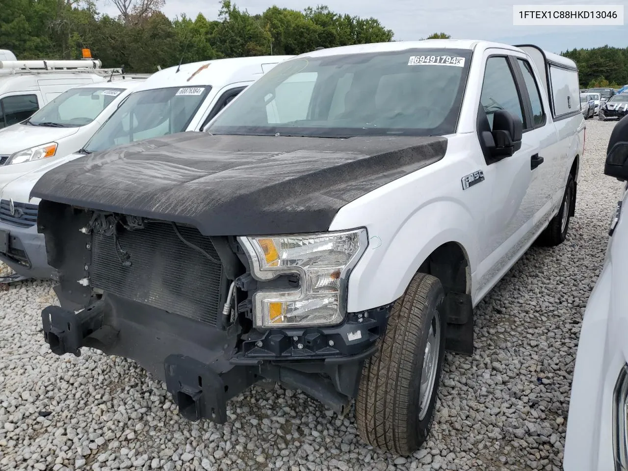 2017 Ford F150 Super Cab VIN: 1FTEX1C88HKD13046 Lot: 69491794