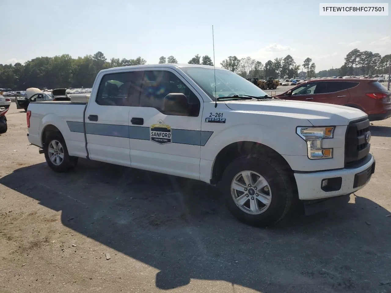 2017 Ford F150 Supercrew VIN: 1FTEW1CF8HFC77501 Lot: 69556844