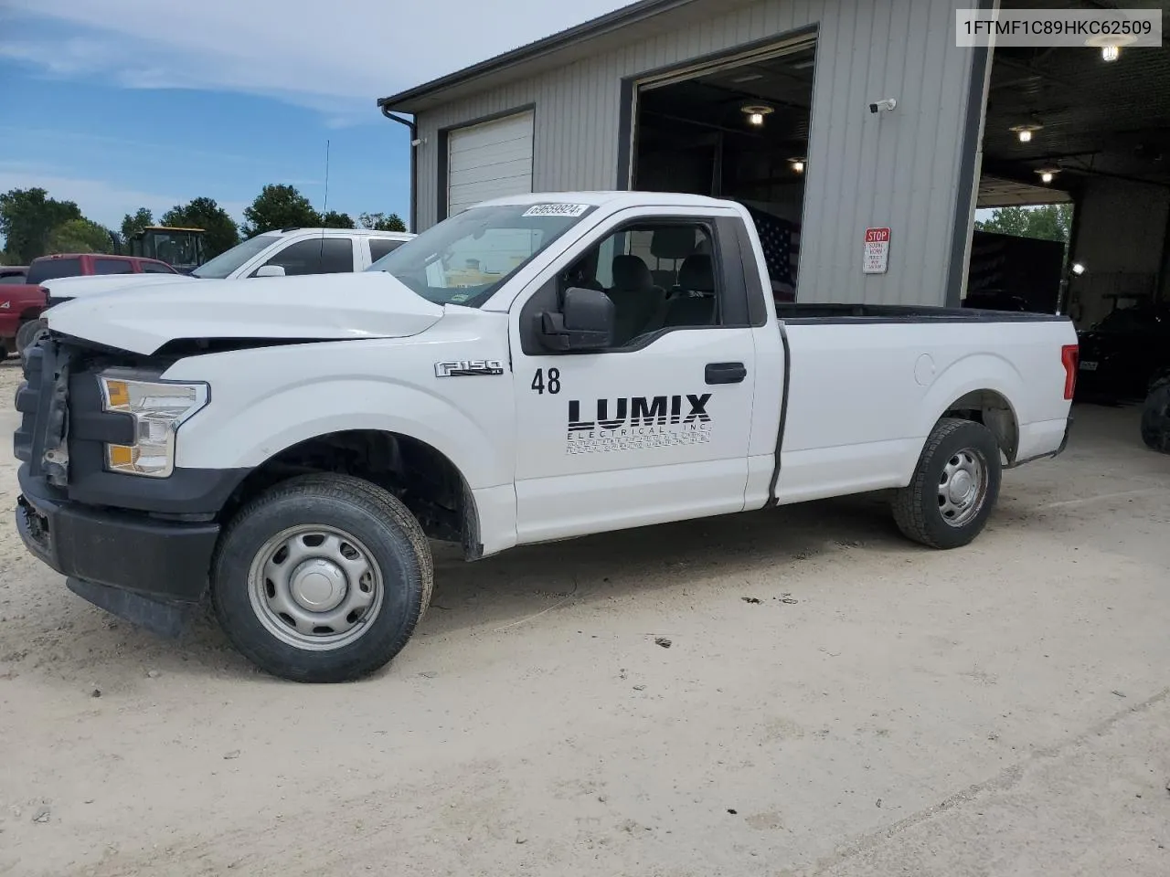 2017 Ford F150 VIN: 1FTMF1C89HKC62509 Lot: 69659924