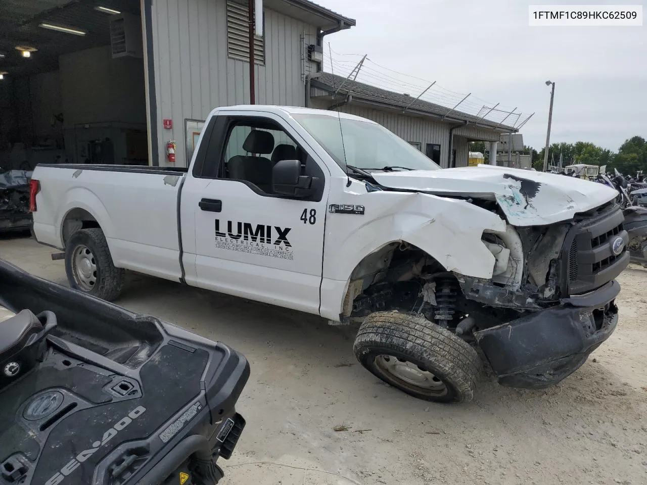 2017 Ford F150 VIN: 1FTMF1C89HKC62509 Lot: 69659924