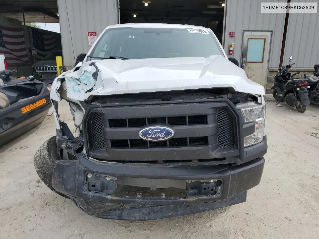 2017 Ford F150 VIN: 1FTMF1C89HKC62509 Lot: 69659924