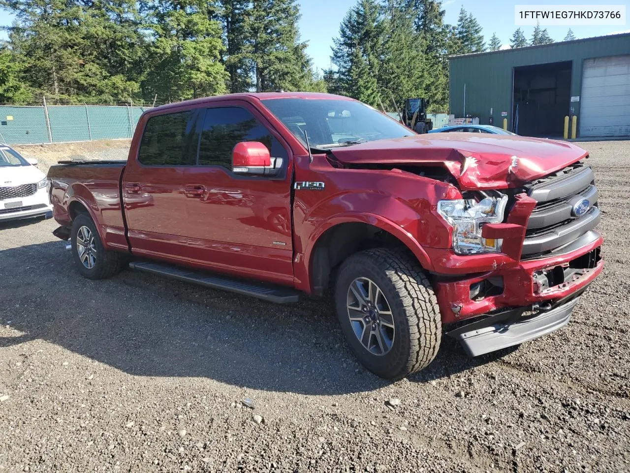 2017 Ford F150 Supercrew VIN: 1FTFW1EG7HKD73766 Lot: 69811014