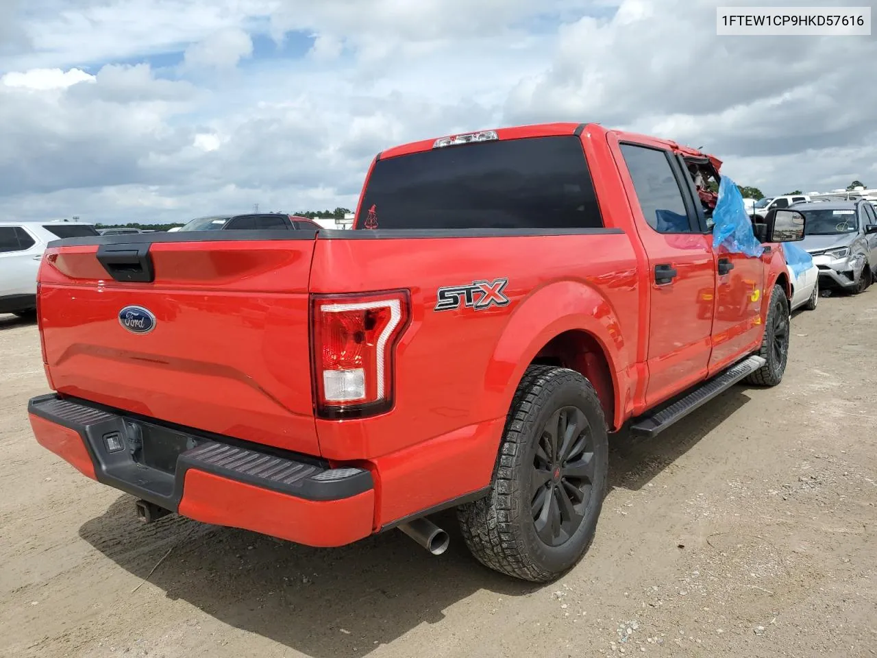 1FTEW1CP9HKD57616 2017 Ford F150 Supercrew