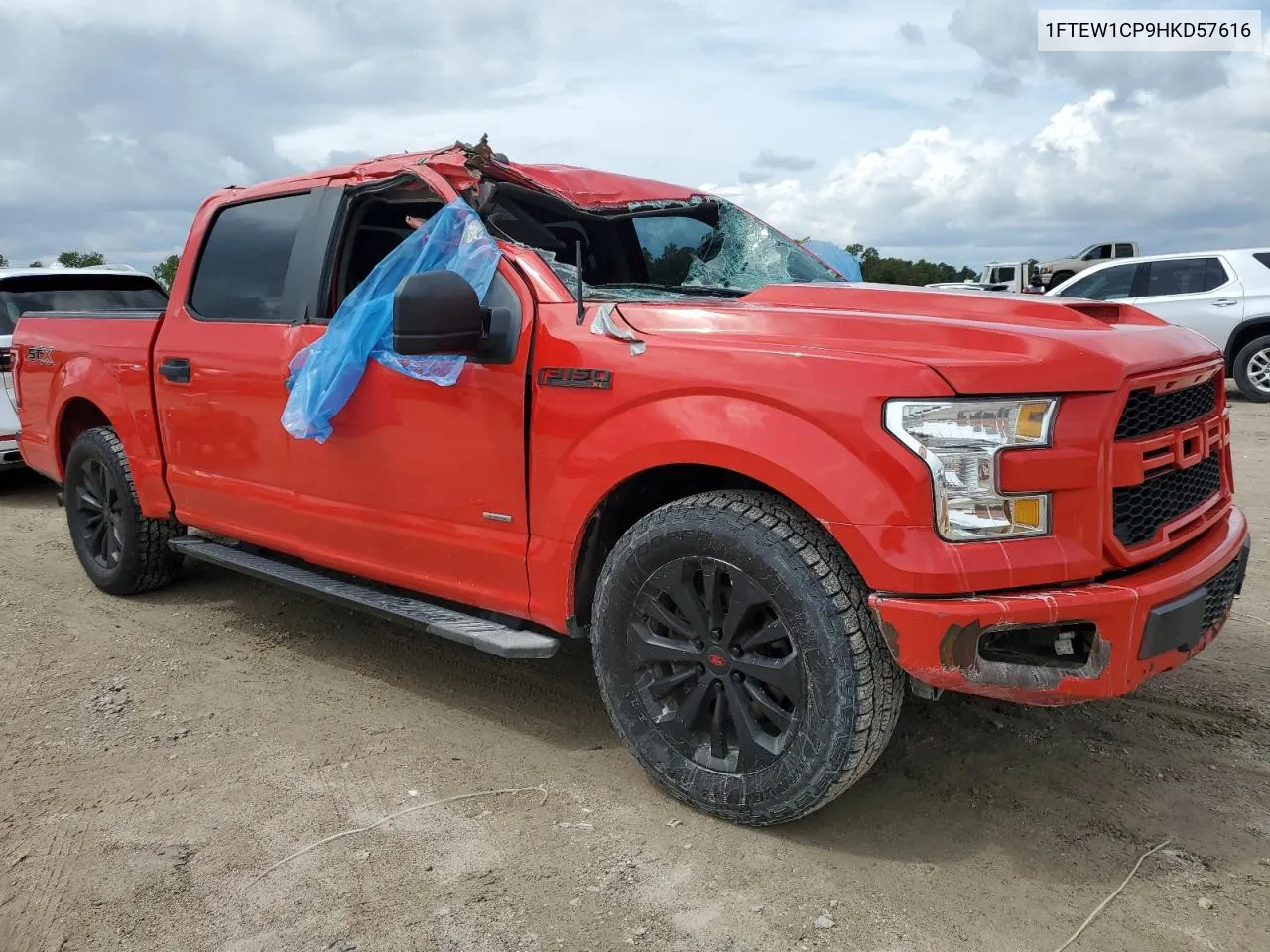 2017 Ford F150 Supercrew VIN: 1FTEW1CP9HKD57616 Lot: 69888594