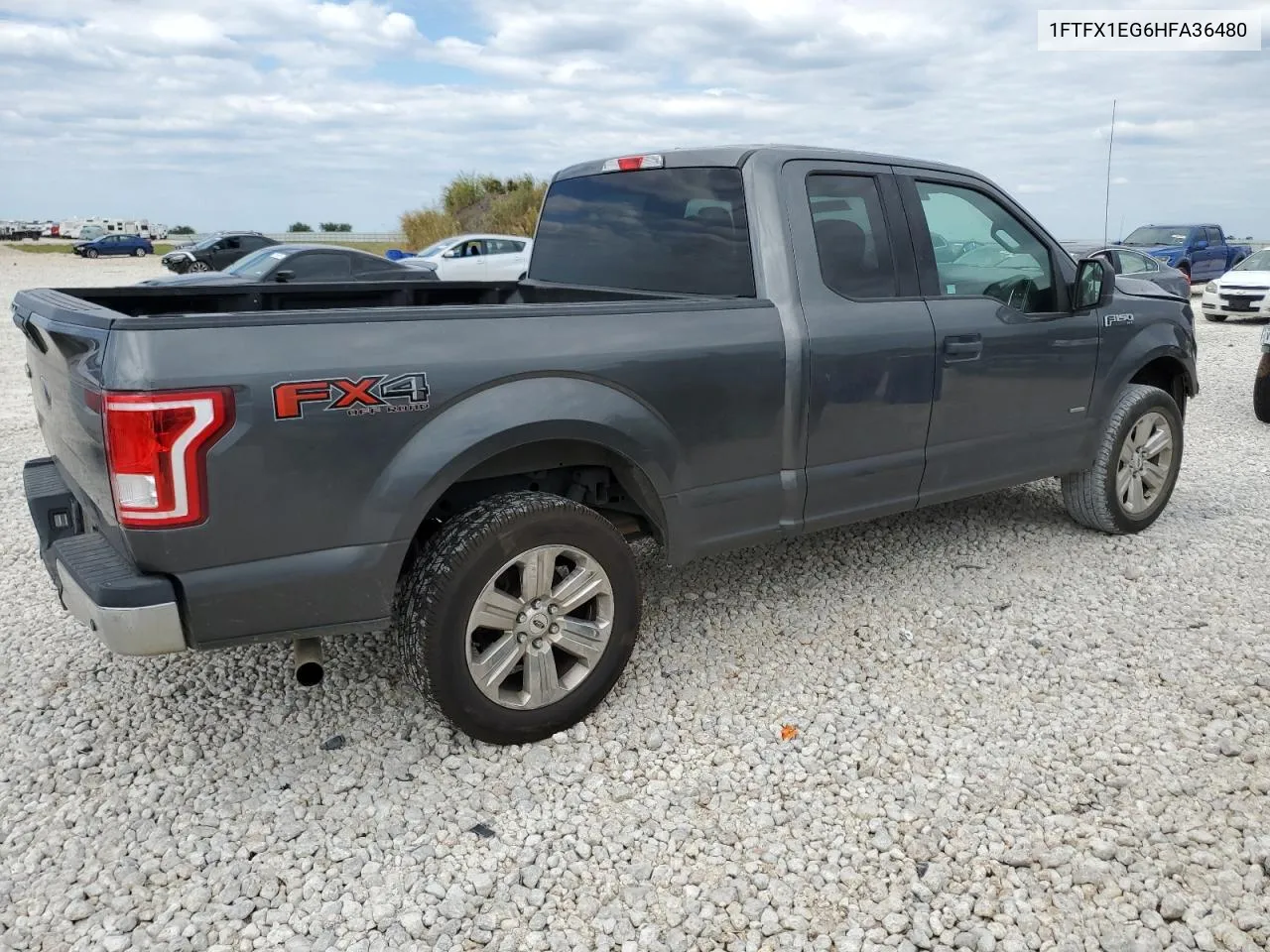 2017 Ford F150 Super Cab VIN: 1FTFX1EG6HFA36480 Lot: 69915794