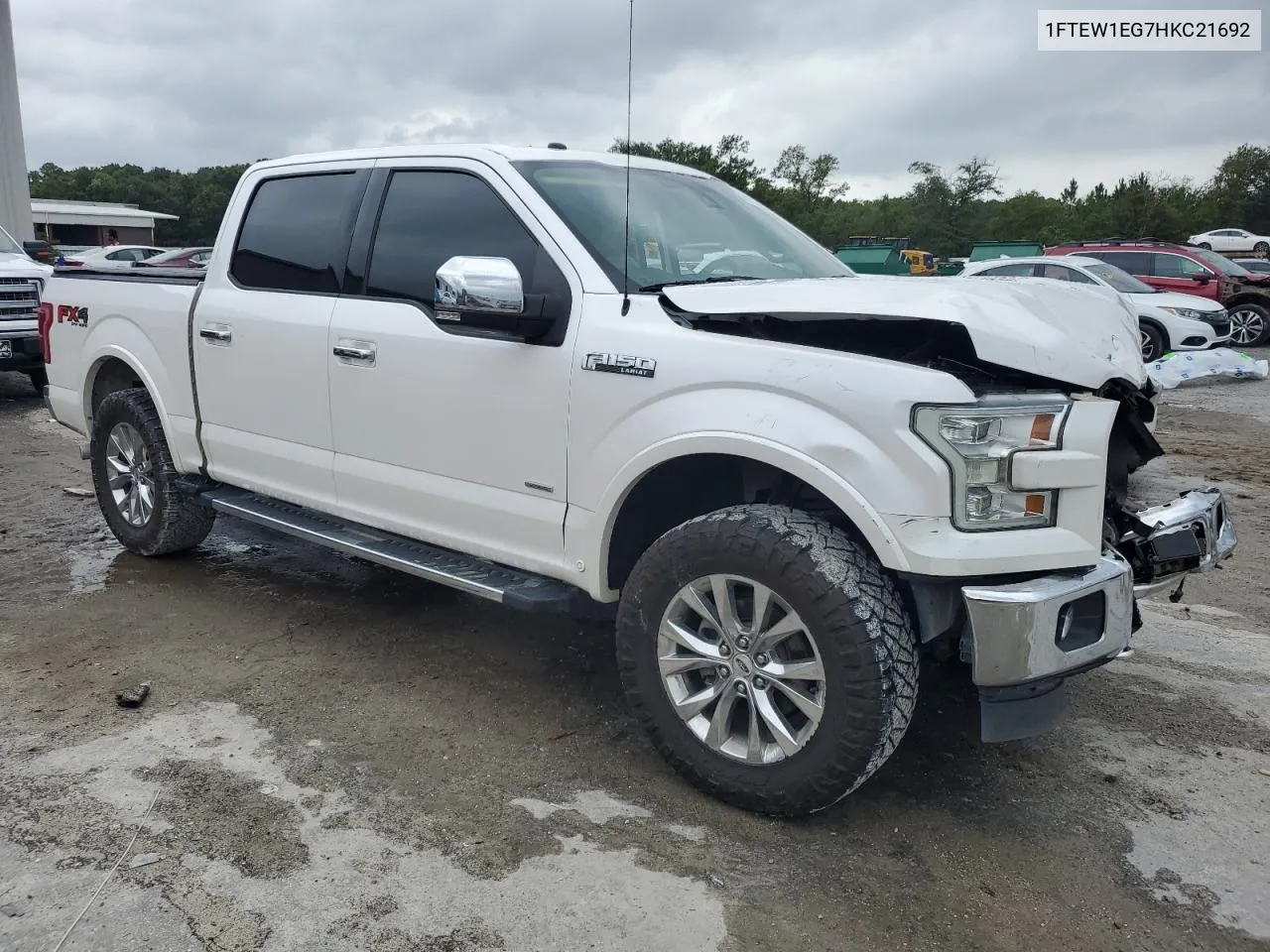 1FTEW1EG7HKC21692 2017 Ford F150 Supercrew