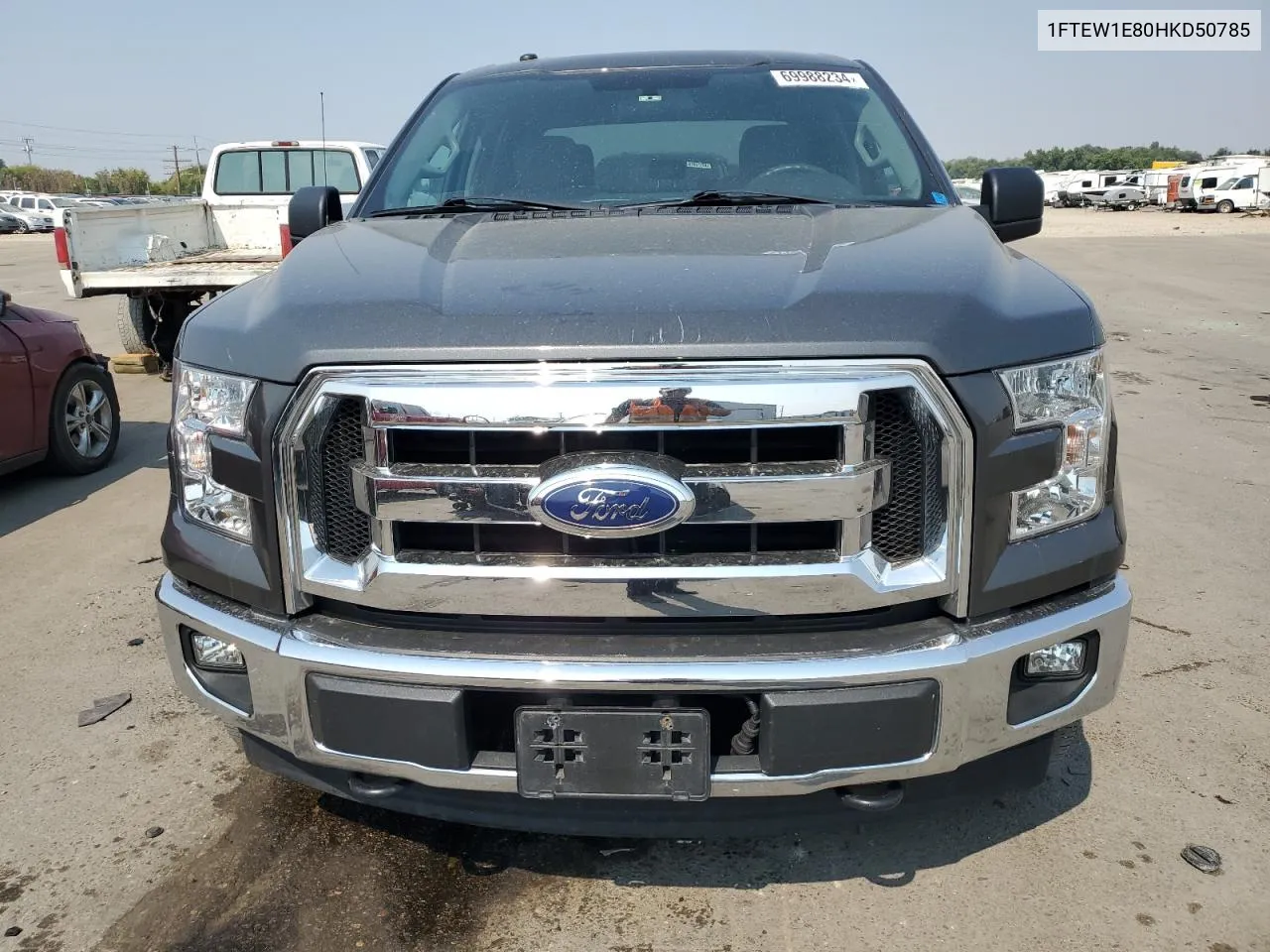 2017 Ford F150 Supercrew VIN: 1FTEW1E80HKD50785 Lot: 69988234