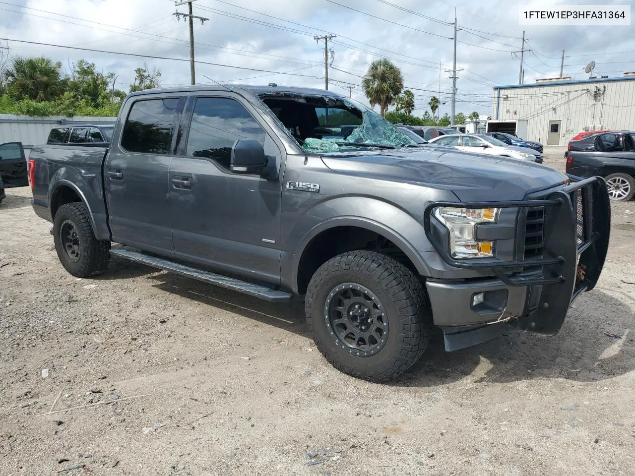 2017 Ford F150 Supercrew VIN: 1FTEW1EP3HFA31364 Lot: 70007304