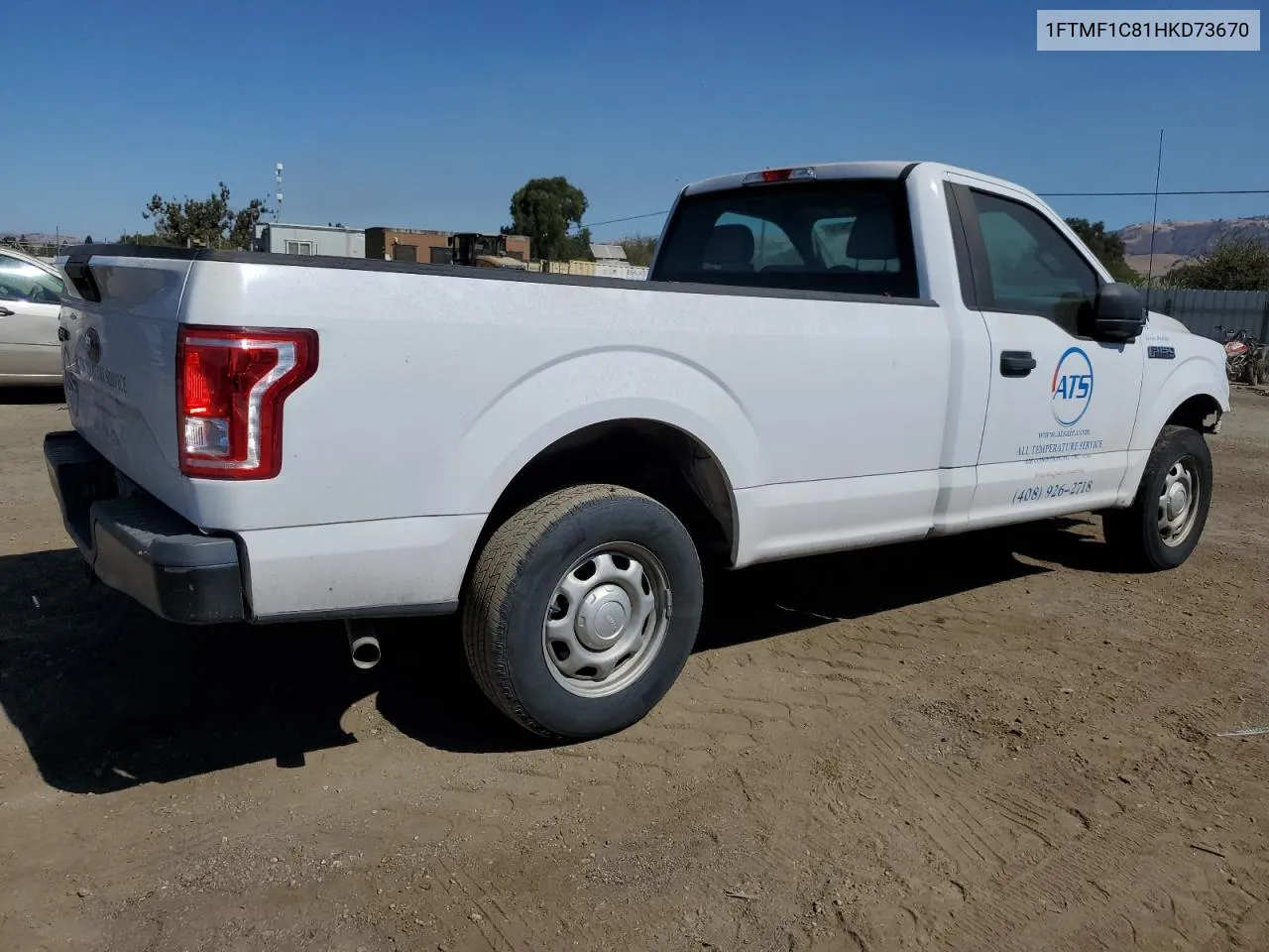 1FTMF1C81HKD73670 2017 Ford F150