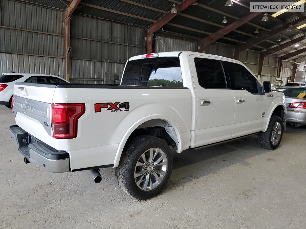 2017 Ford F150 Supercrew VIN: 1FTEW1EG6HFA70787 Lot: 70256704