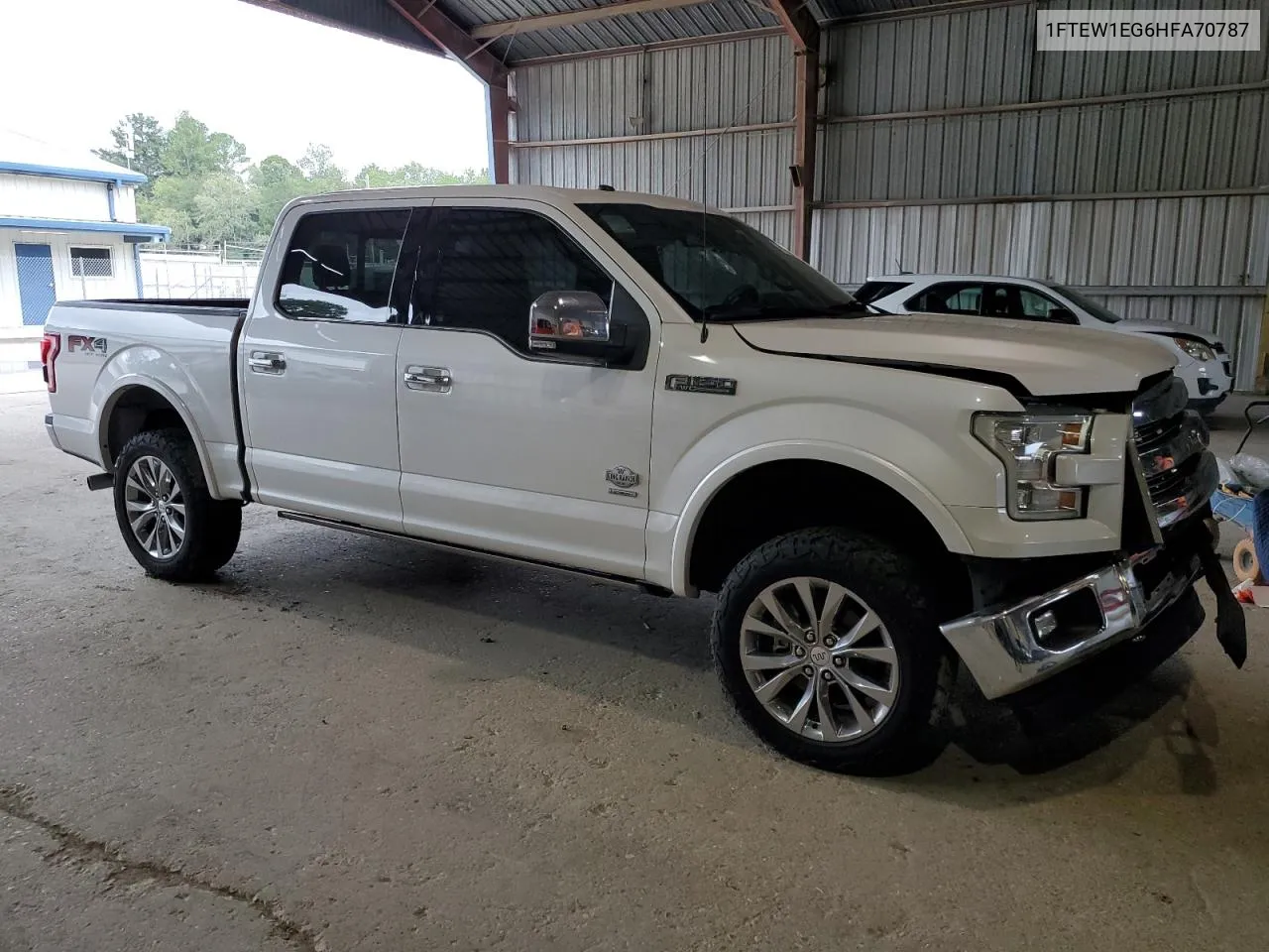 2017 Ford F150 Supercrew VIN: 1FTEW1EG6HFA70787 Lot: 70256704