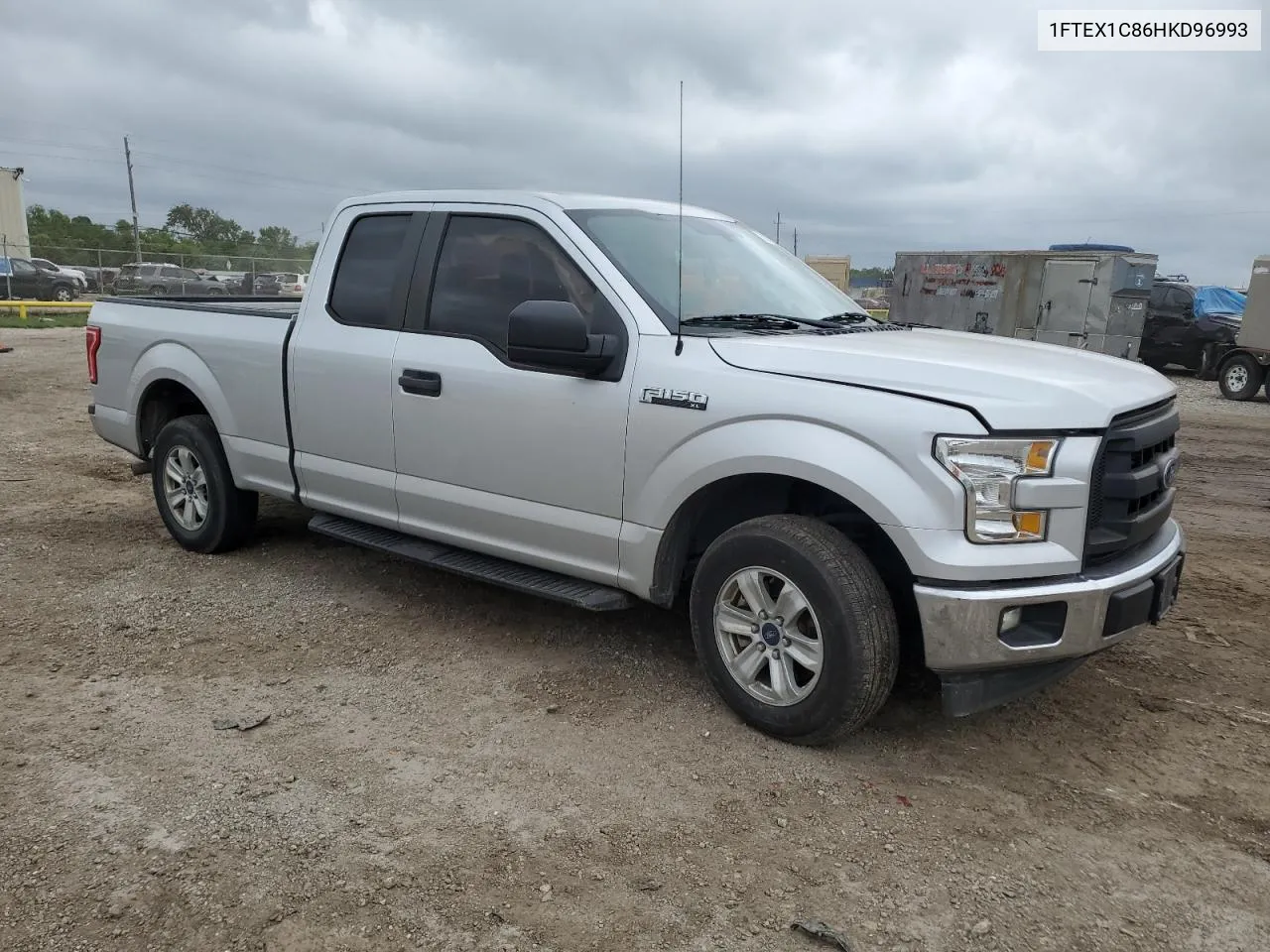 2017 Ford F150 Super Cab VIN: 1FTEX1C86HKD96993 Lot: 70272234