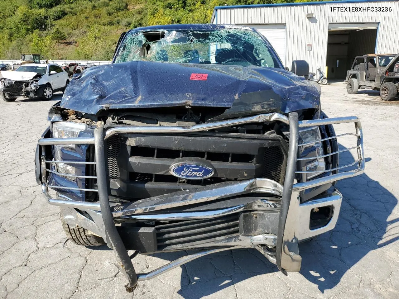 2017 Ford F150 Super Cab VIN: 1FTEX1E8XHFC33236 Lot: 70281274