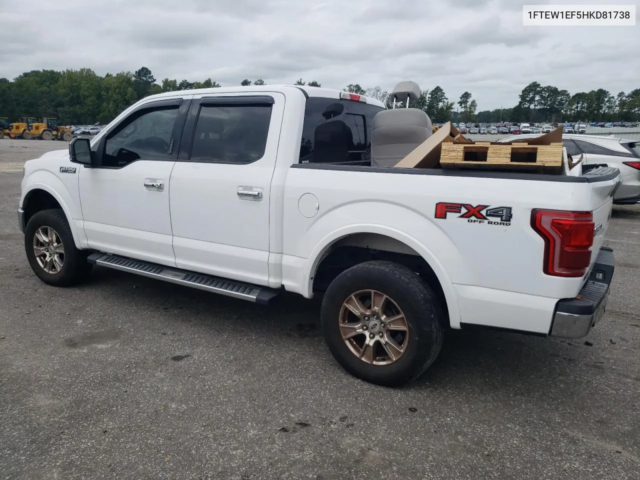 2017 Ford F150 Supercrew VIN: 1FTEW1EF5HKD81738 Lot: 70320924