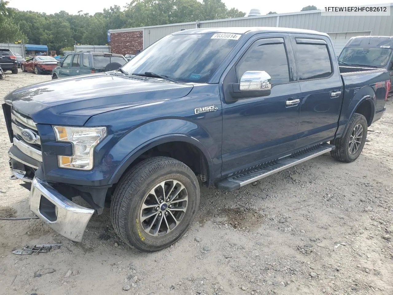 2017 Ford F150 Supercrew VIN: 1FTEW1EF2HFC82612 Lot: 70339814