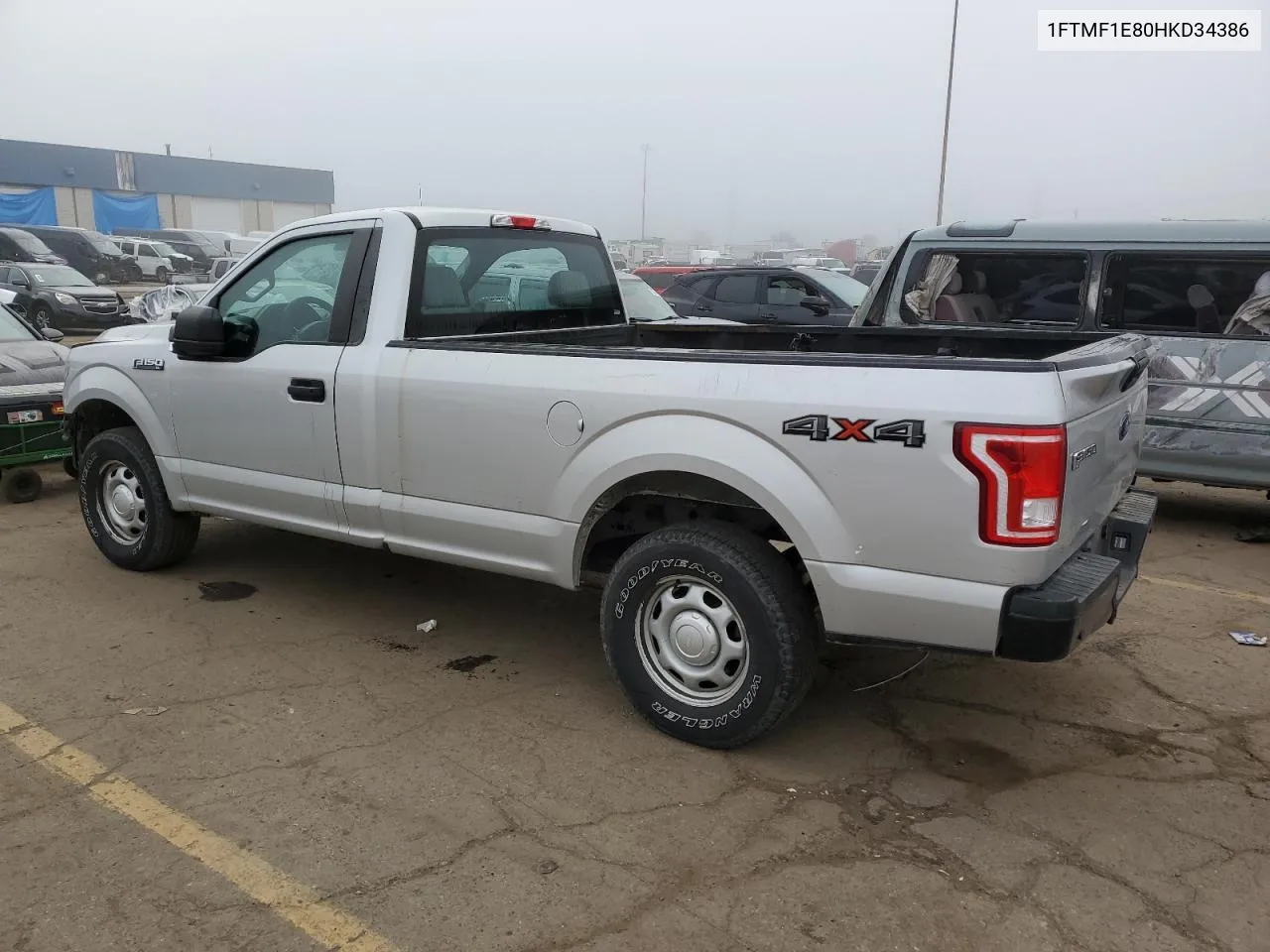 2017 Ford F150 VIN: 1FTMF1E80HKD34386 Lot: 70370244