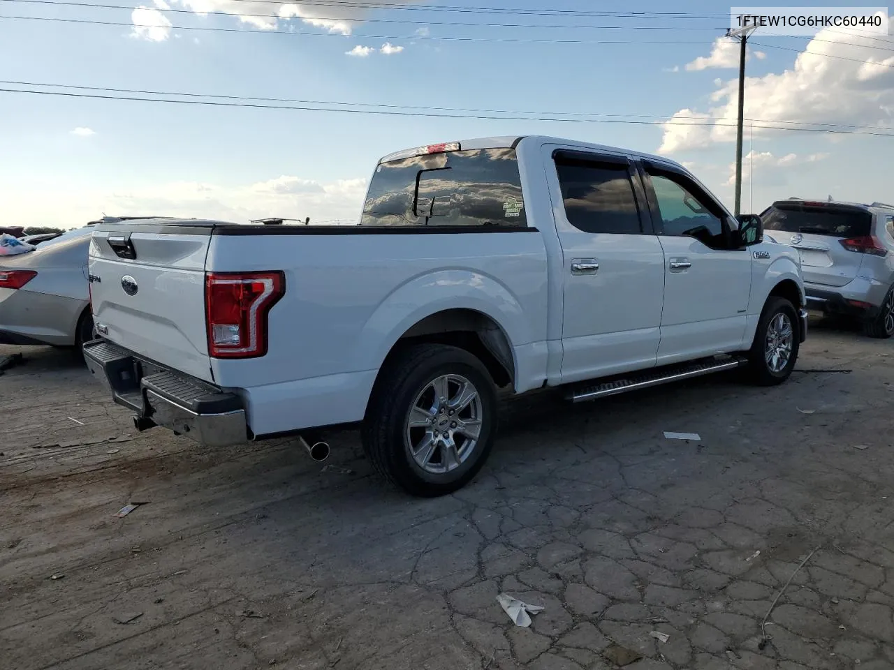 2017 Ford F150 Supercrew VIN: 1FTEW1CG6HKC60440 Lot: 70469524