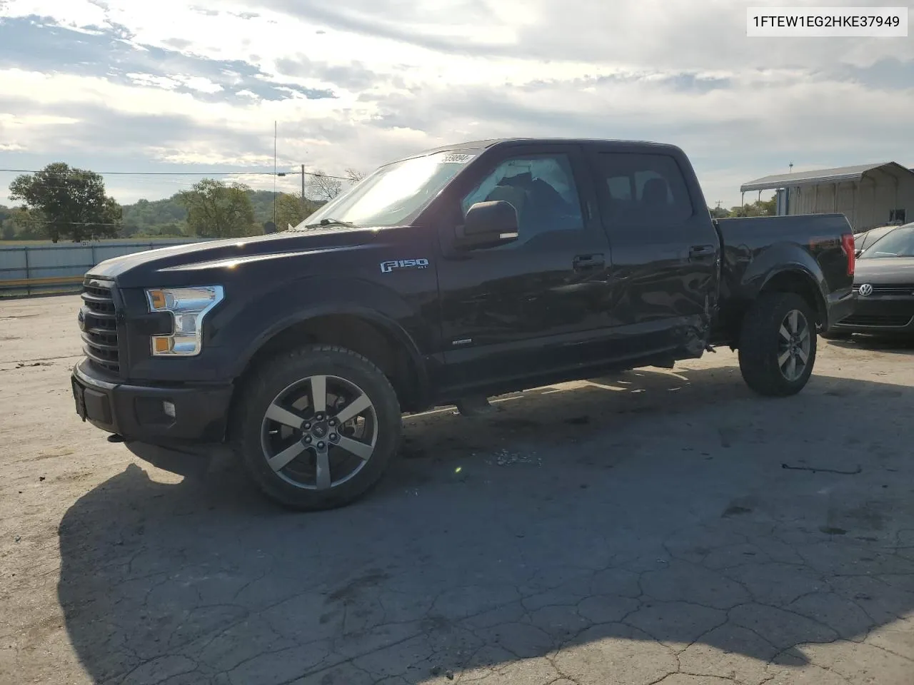 2017 Ford F150 Supercrew VIN: 1FTEW1EG2HKE37949 Lot: 70559894