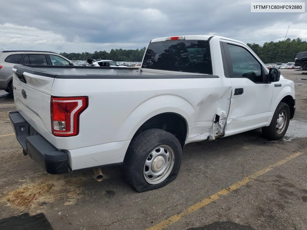 2017 Ford F150 VIN: 1FTMF1C80HFC92880 Lot: 70663794