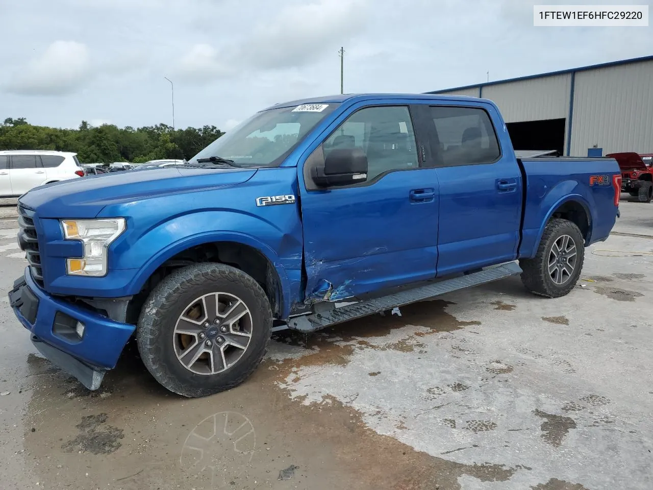 2017 Ford F150 Supercrew VIN: 1FTEW1EF6HFC29220 Lot: 70673684