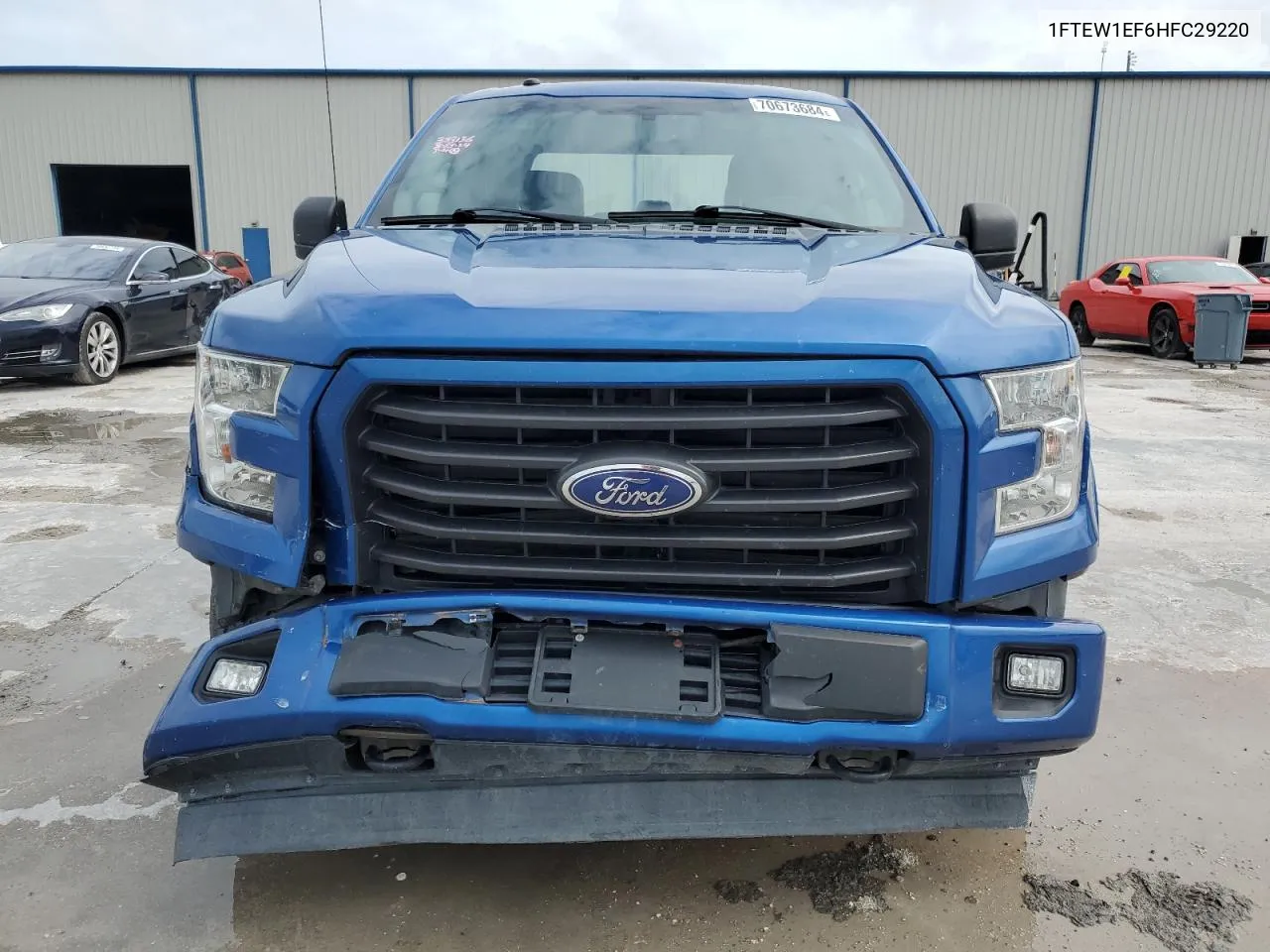 2017 Ford F150 Supercrew VIN: 1FTEW1EF6HFC29220 Lot: 70673684