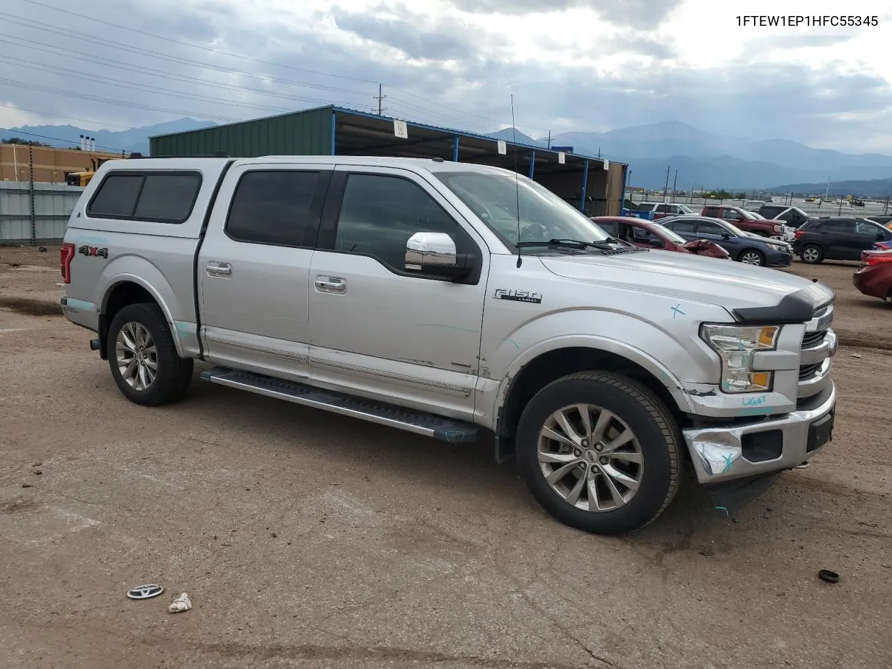 2017 Ford F150 Supercrew VIN: 1FTEW1EP1HFC55345 Lot: 70690484