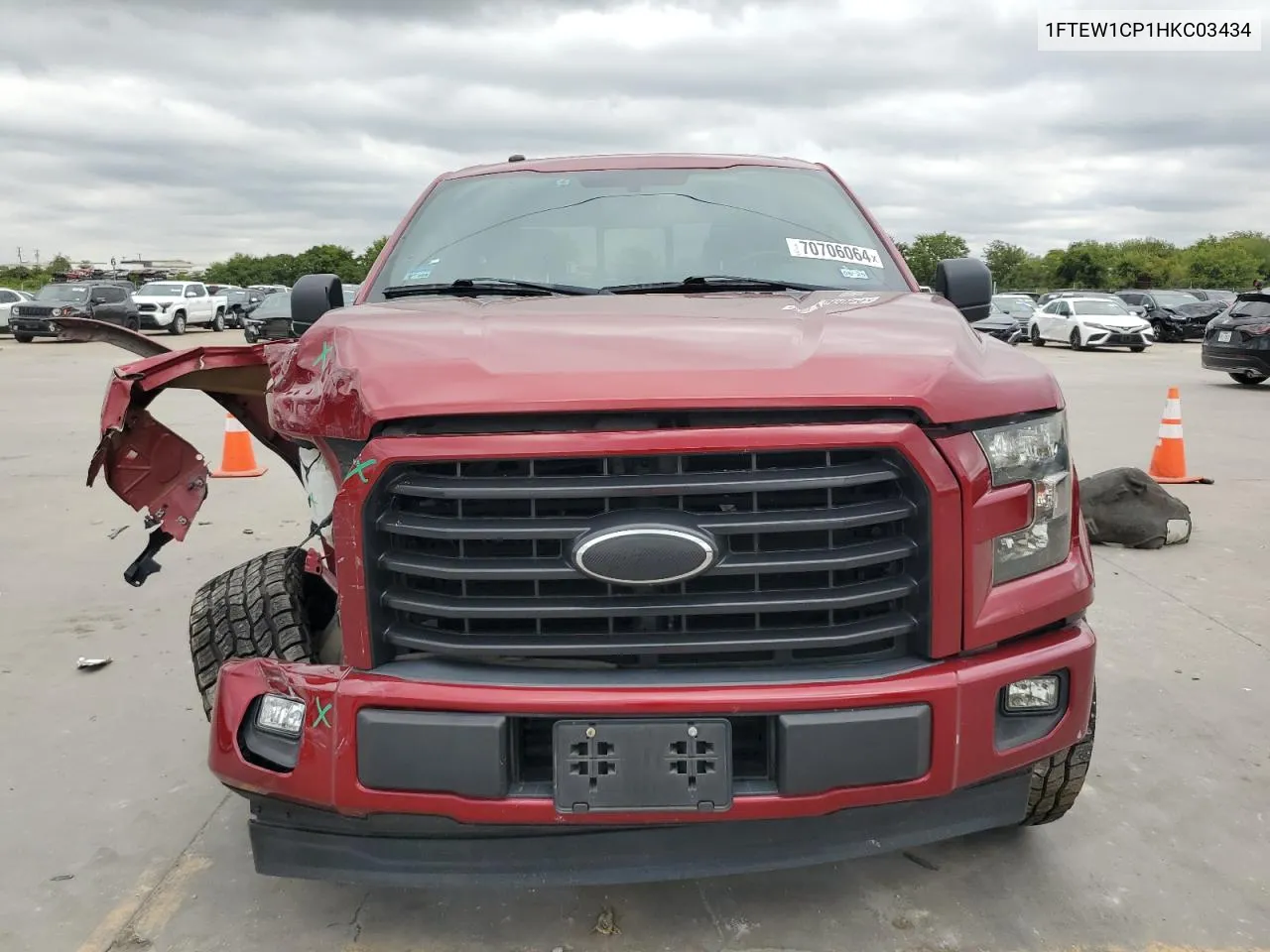 1FTEW1CP1HKC03434 2017 Ford F150 Supercrew