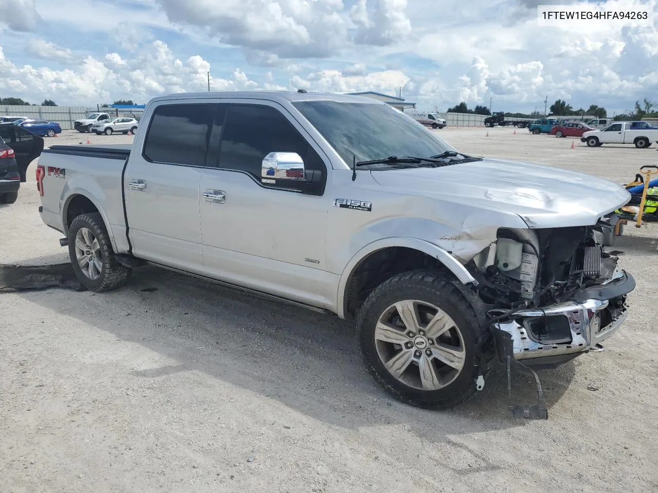 2017 Ford F150 Supercrew VIN: 1FTEW1EG4HFA94263 Lot: 70712004