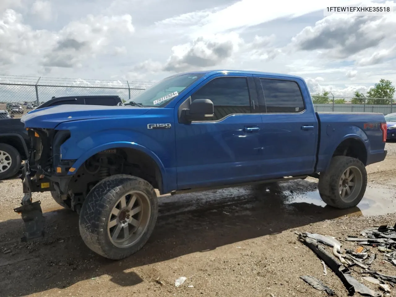 1FTEW1EFXHKE35518 2017 Ford F150 Supercrew