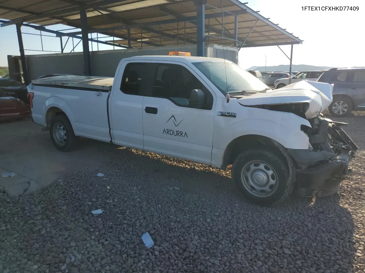 1FTEX1CFXHKD77409 2017 Ford F150 Super Cab