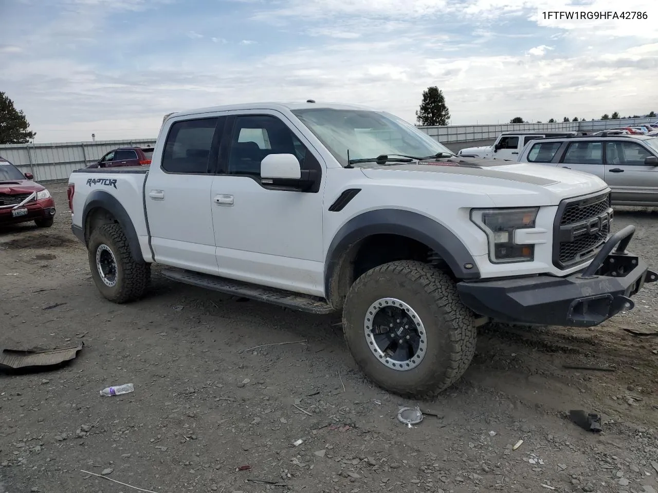 1FTFW1RG9HFA42786 2017 Ford F150 Raptor