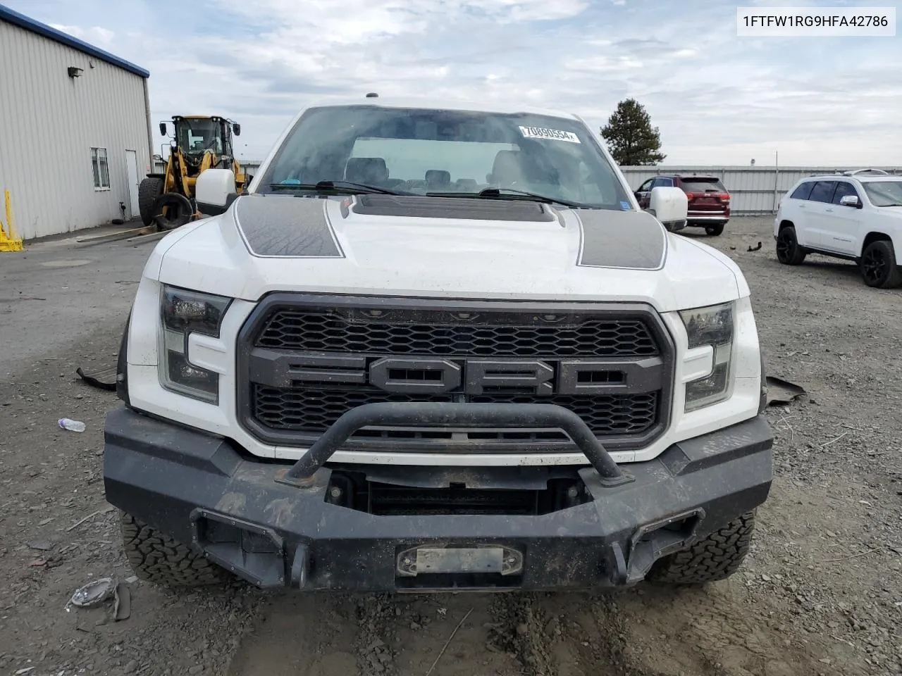 2017 Ford F150 Raptor VIN: 1FTFW1RG9HFA42786 Lot: 70890554