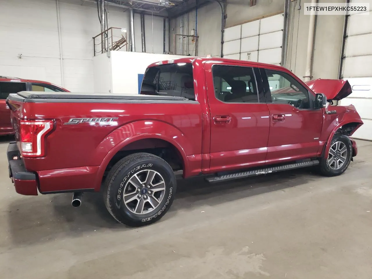 2017 Ford F150 Supercrew VIN: 1FTEW1EPXHKC55223 Lot: 70967274