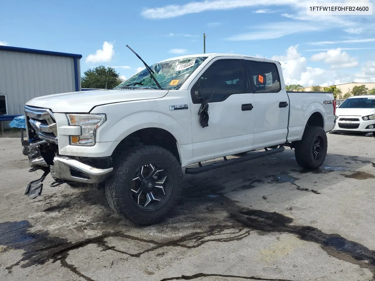 2017 Ford F150 Supercrew VIN: 1FTFW1EF0HFB24600 Lot: 71184464