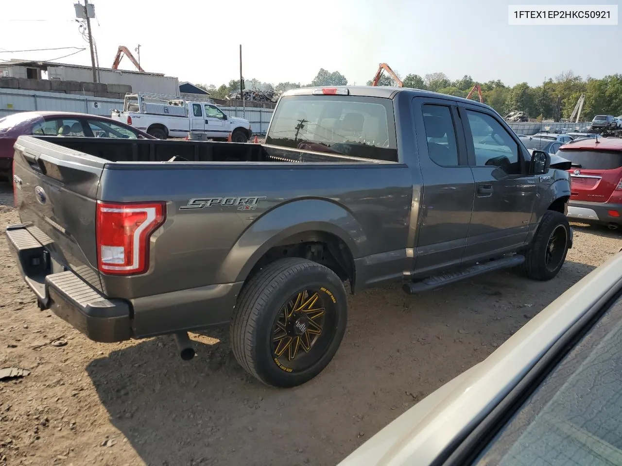 1FTEX1EP2HKC50921 2017 Ford F150 Super Cab