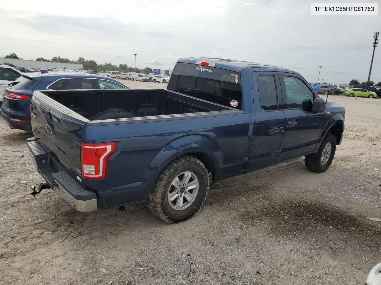 1FTEX1C85HFC81763 2017 Ford F150 Super Cab