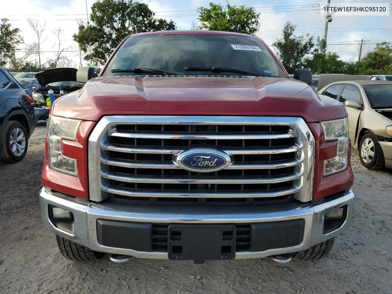 1FTEW1EF3HKC95120 2017 Ford F150 Supercrew