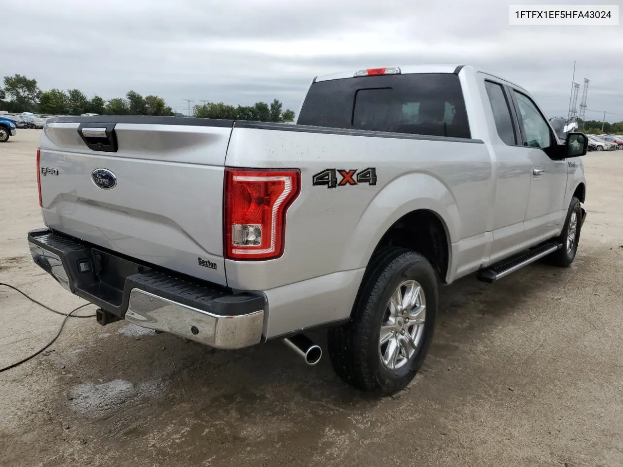 2017 Ford F150 Super Cab VIN: 1FTFX1EF5HFA43024 Lot: 71381714